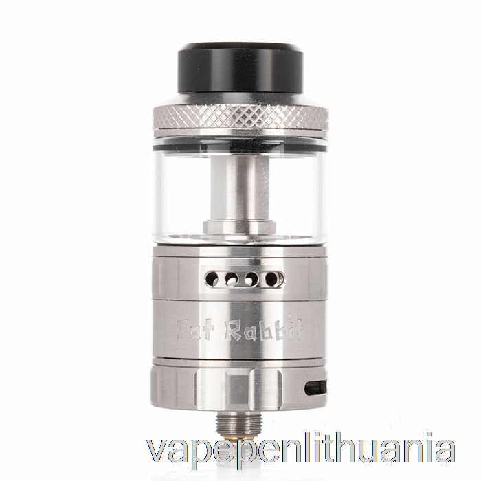 Hellvape Fat Rabbit Solo 25mm Rta Nerūdijančio Plieno Vape Skystis